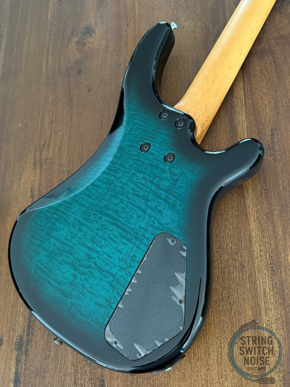 Fernandes Revolver Bass, LEFT HAND, Sapphire Blue Gradient, 1990s, FRB-40