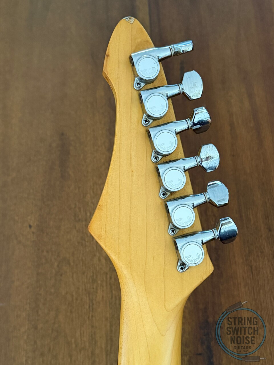Aria Pro II Guitar, RS Wildcat, HSS SUPER STRAT, White, MIJ, 1985