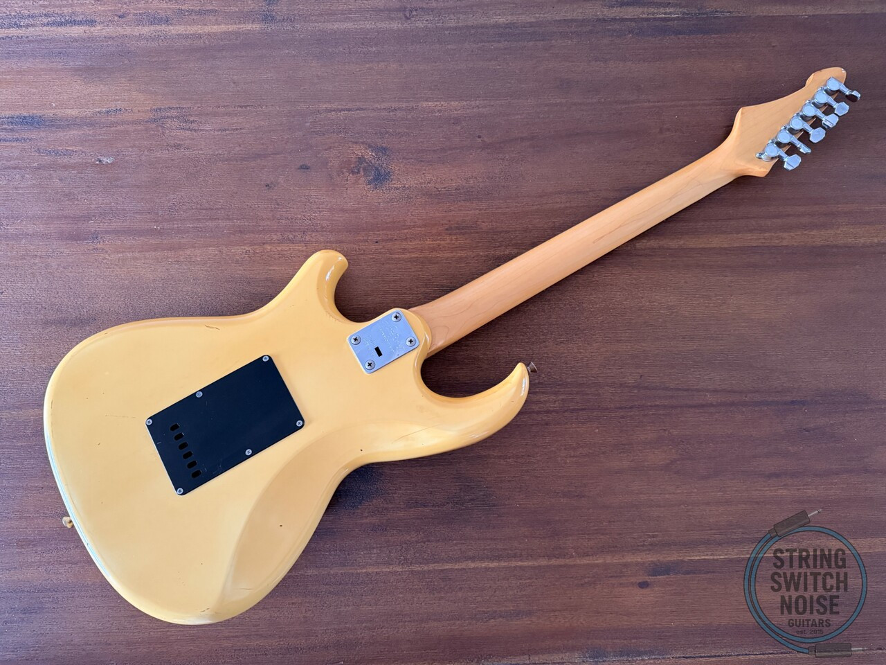 Aria Pro II Guitar, RS Wildcat, HSS SUPER STRAT, White, MIJ, 1985