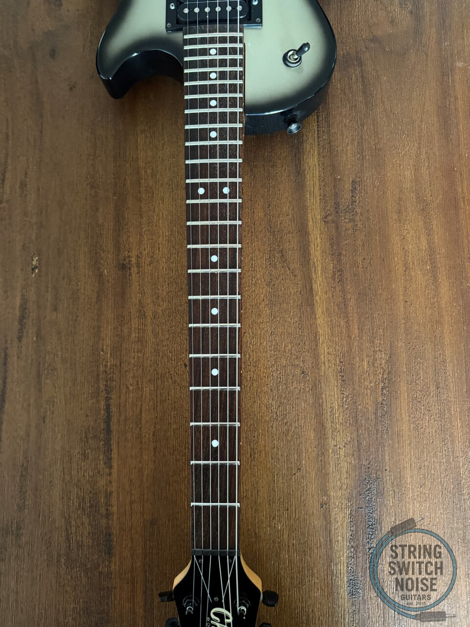 Charvel Charvette Les Paul Guitar, Silver burst, 1989-1991