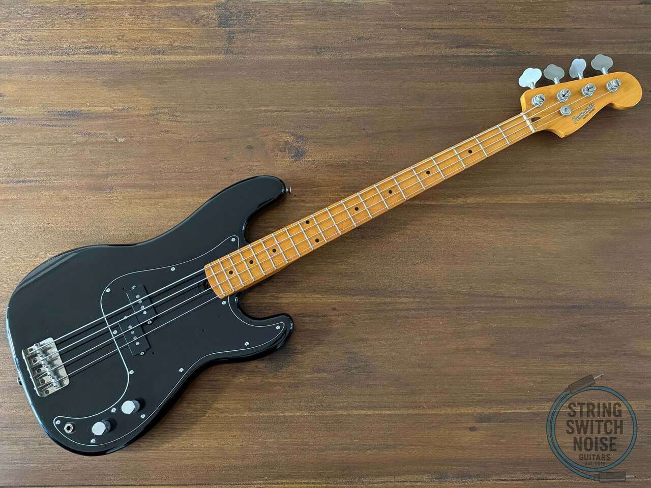 Fernandes Precision Bass, Limited Edition, PB40, Black, MIJ, 1982