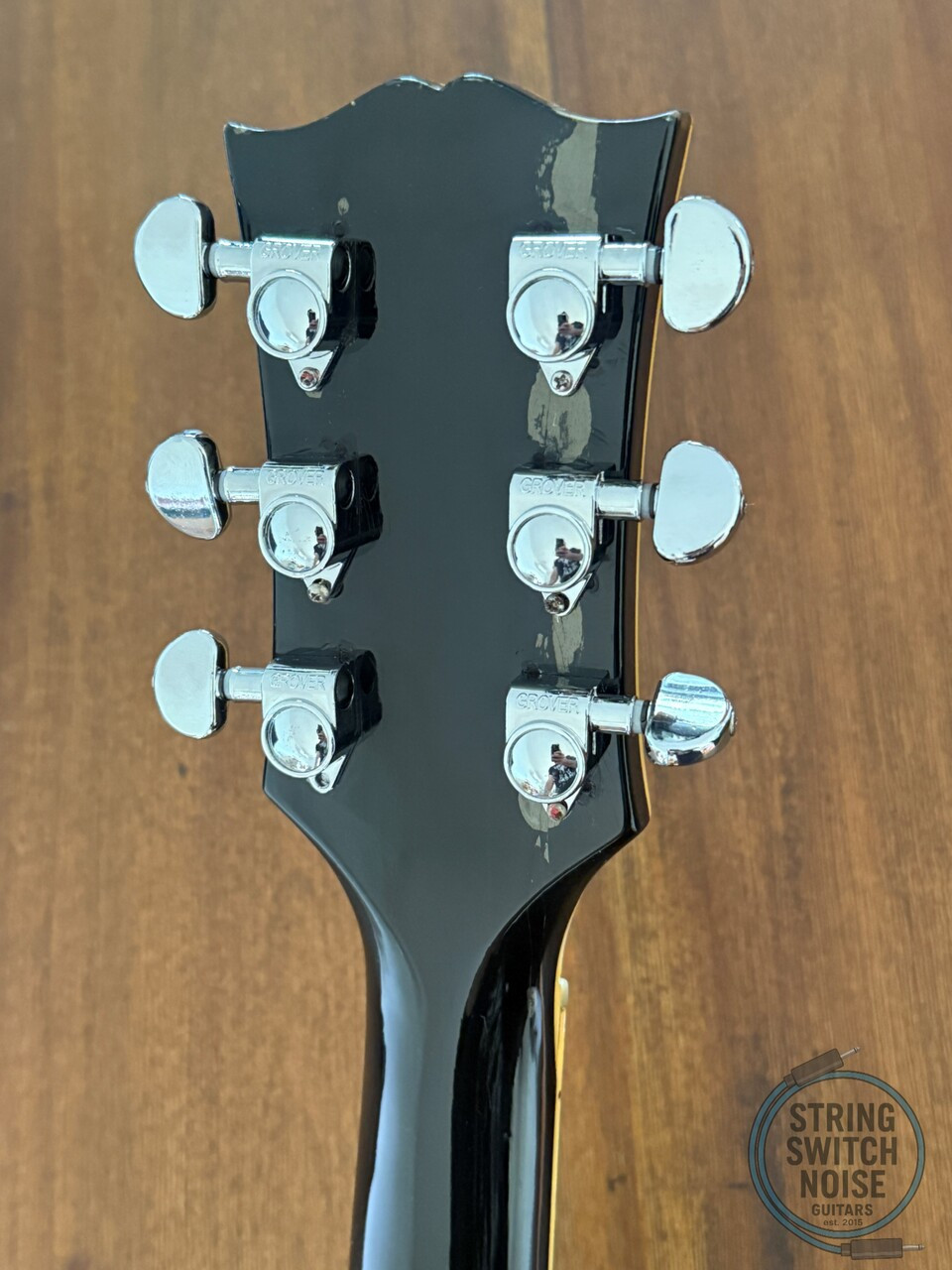 Greco Les Paul, Ebony (Black), Vintage 1974, Made In Japan, EG380B