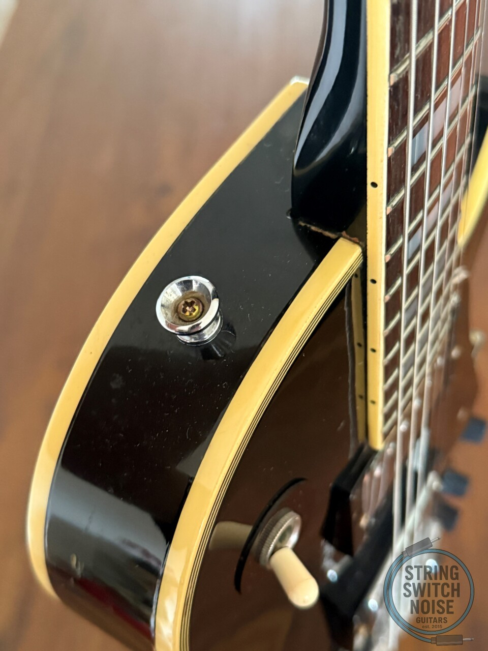 Greco Les Paul, Ebony (Black), Vintage 1974, Made In Japan, EG380B
