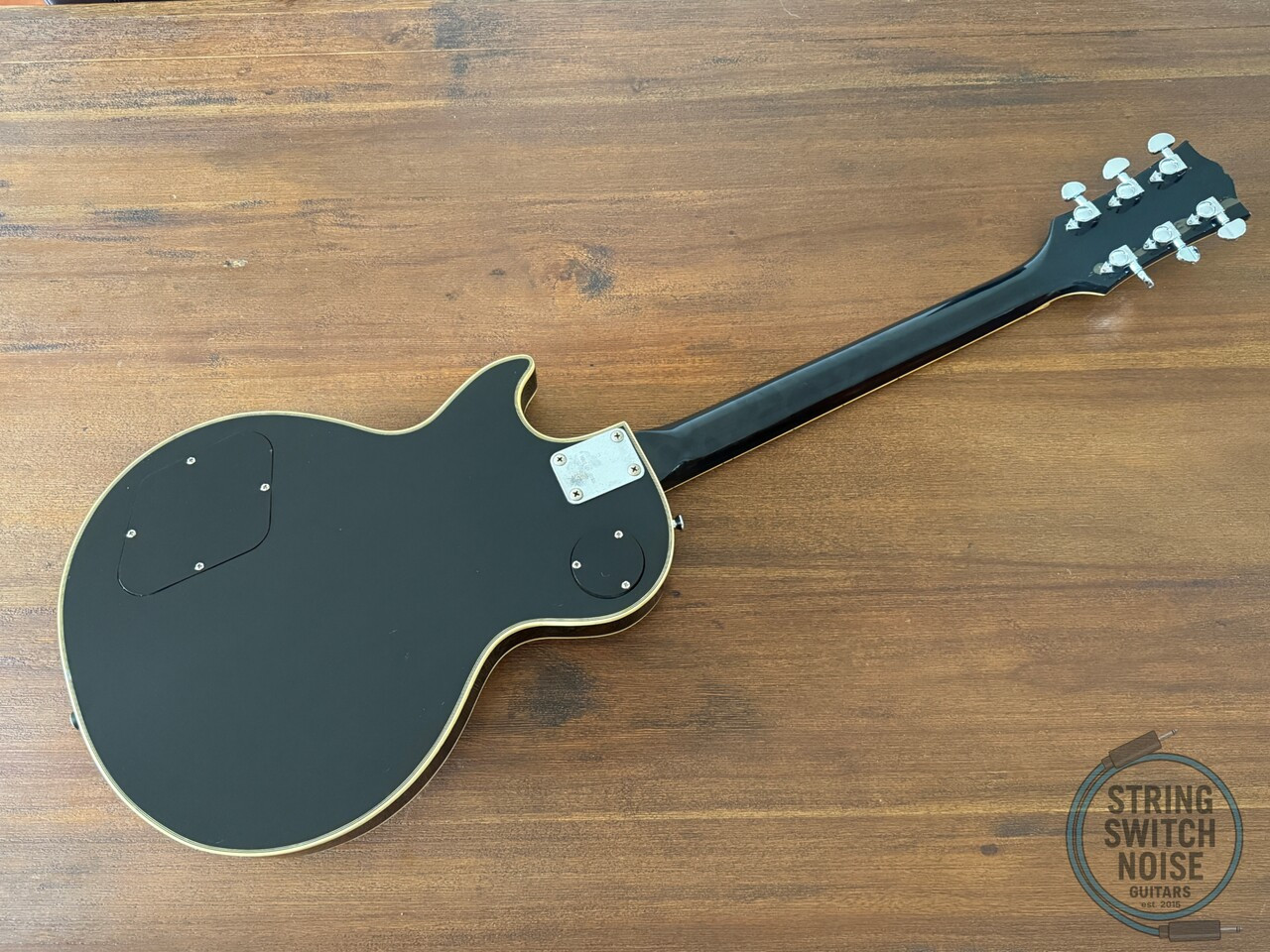 Greco Les Paul, Ebony (Black), Vintage 1974, Made In Japan, EG380B