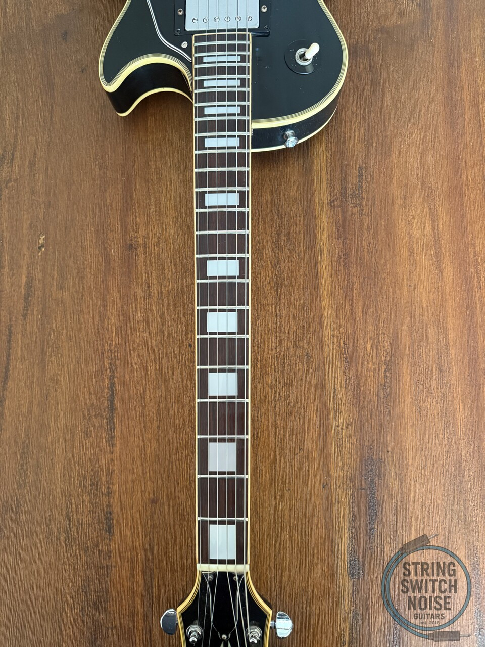 Greco Les Paul, Ebony (Black), Vintage 1974, Made In Japan, EG380B