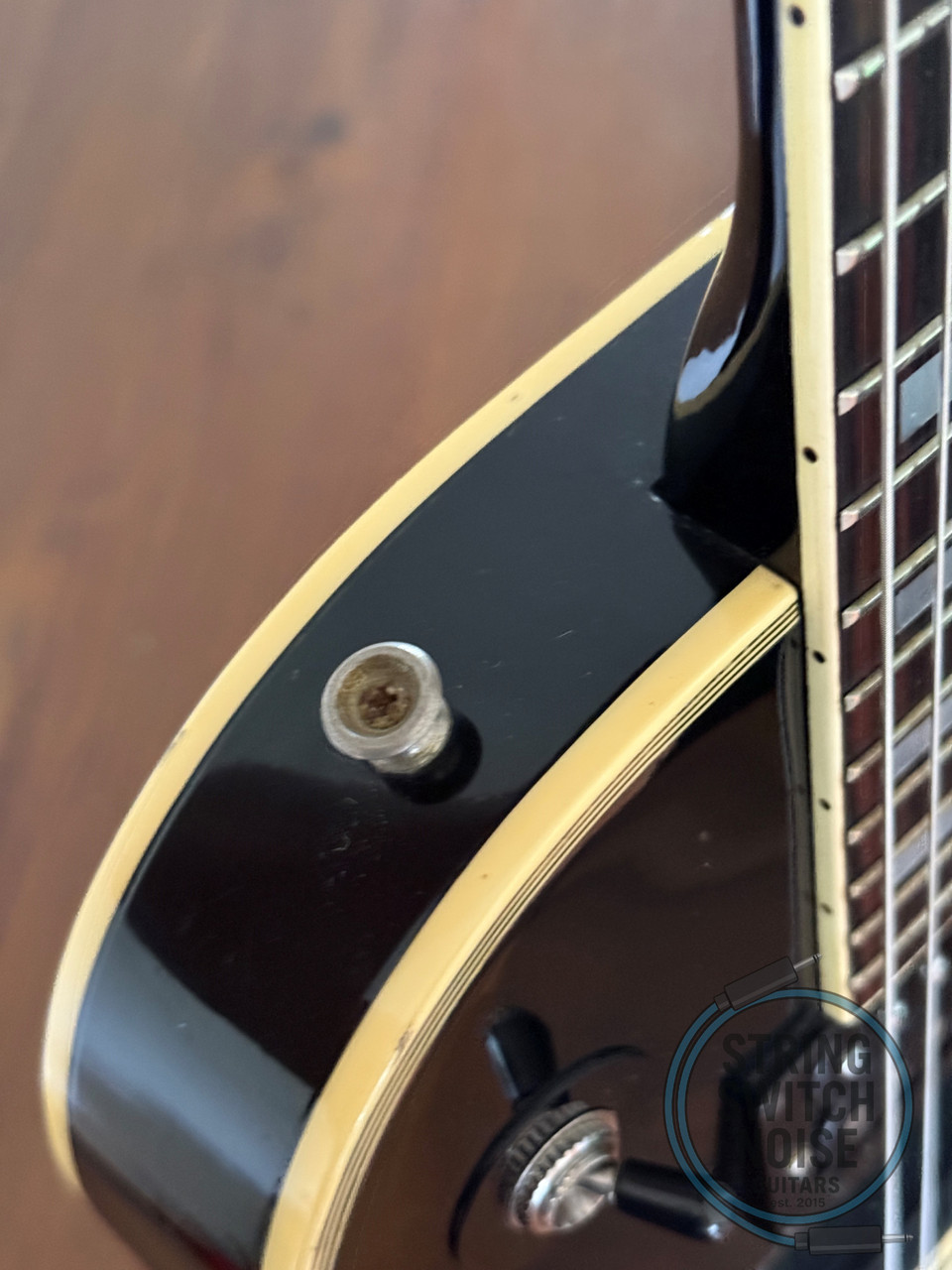 Greco Les Paul Custom Guitar, Black, Made in Japan, 1976, EG480B