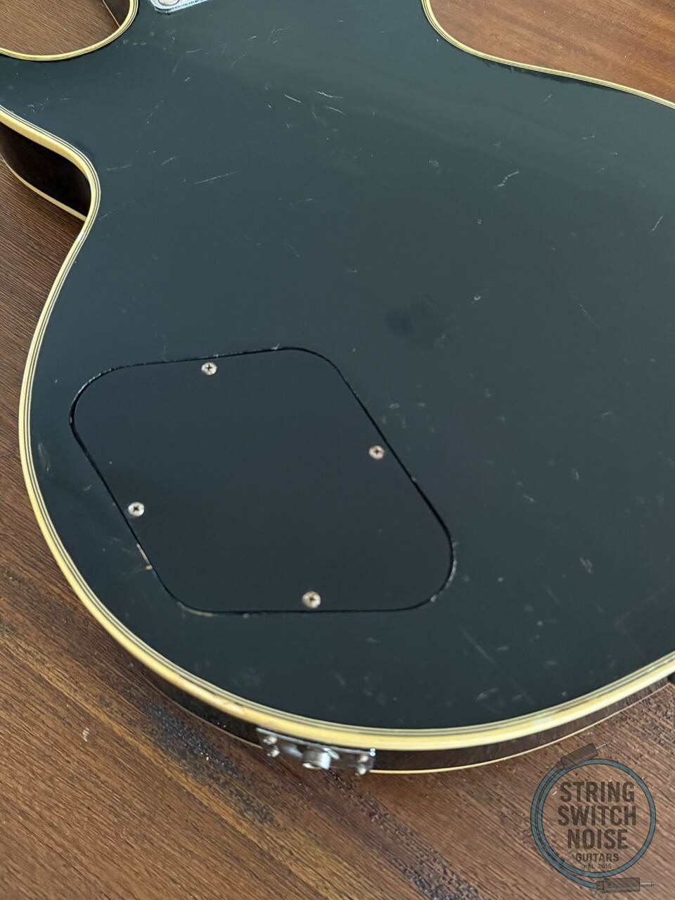 Greco Les Paul Custom Guitar, Black, Made in Japan, 1976, EG480B