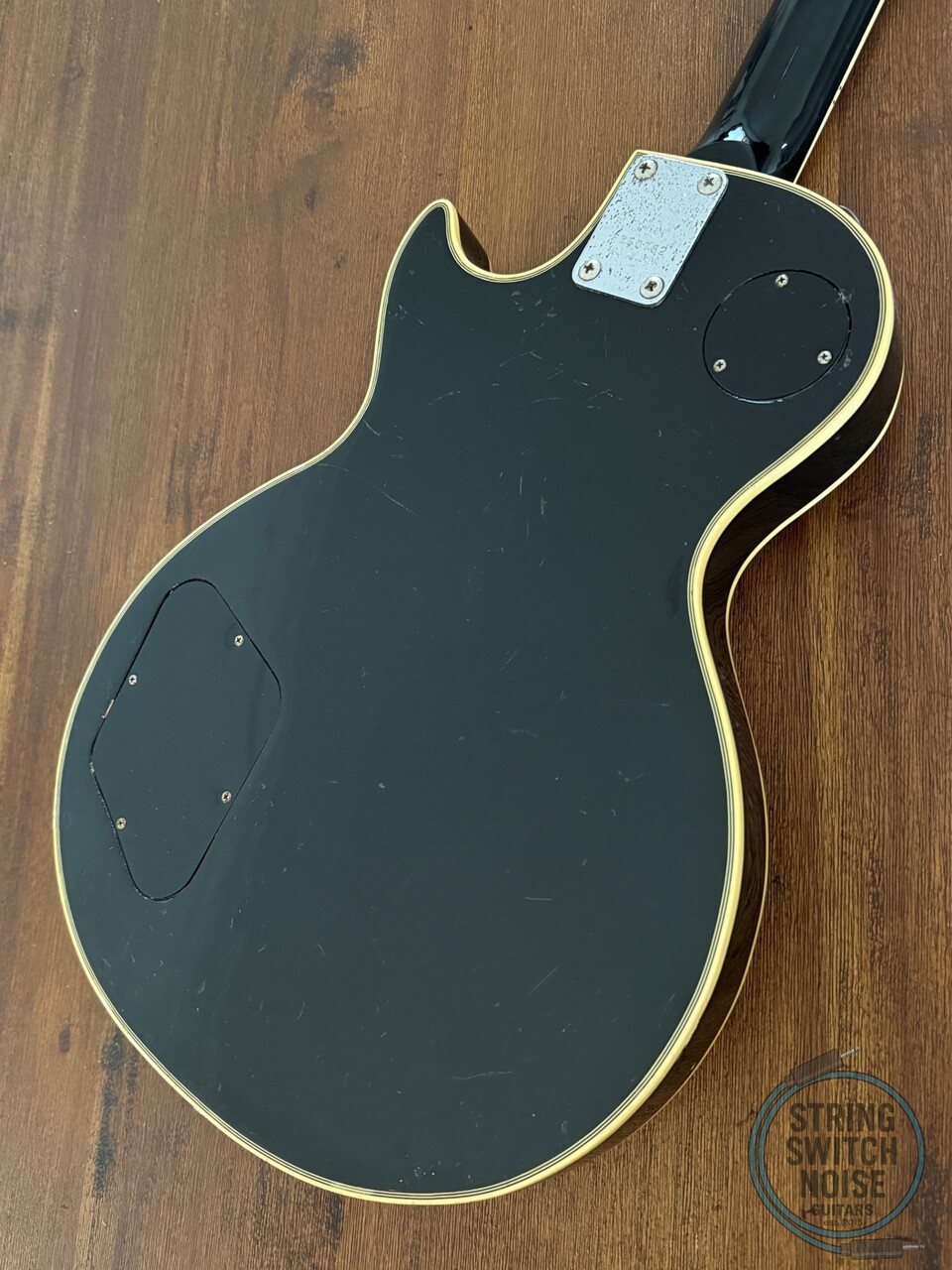 Greco Les Paul Custom Guitar, Black, Made in Japan, 1976, EG480B