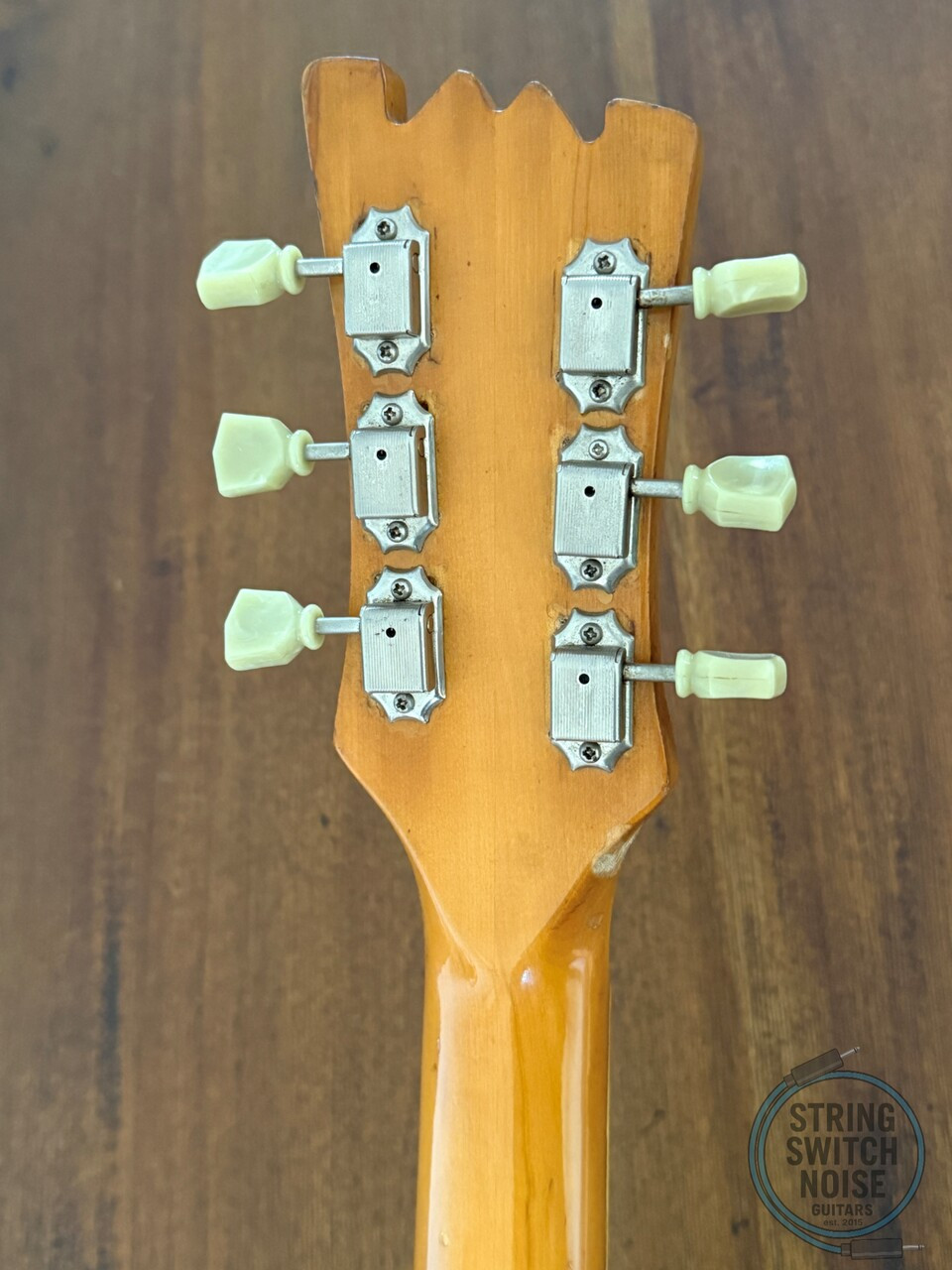 Mosrite Avenger Guitar, The Ventures Model, Aged White, MIJ 1970s