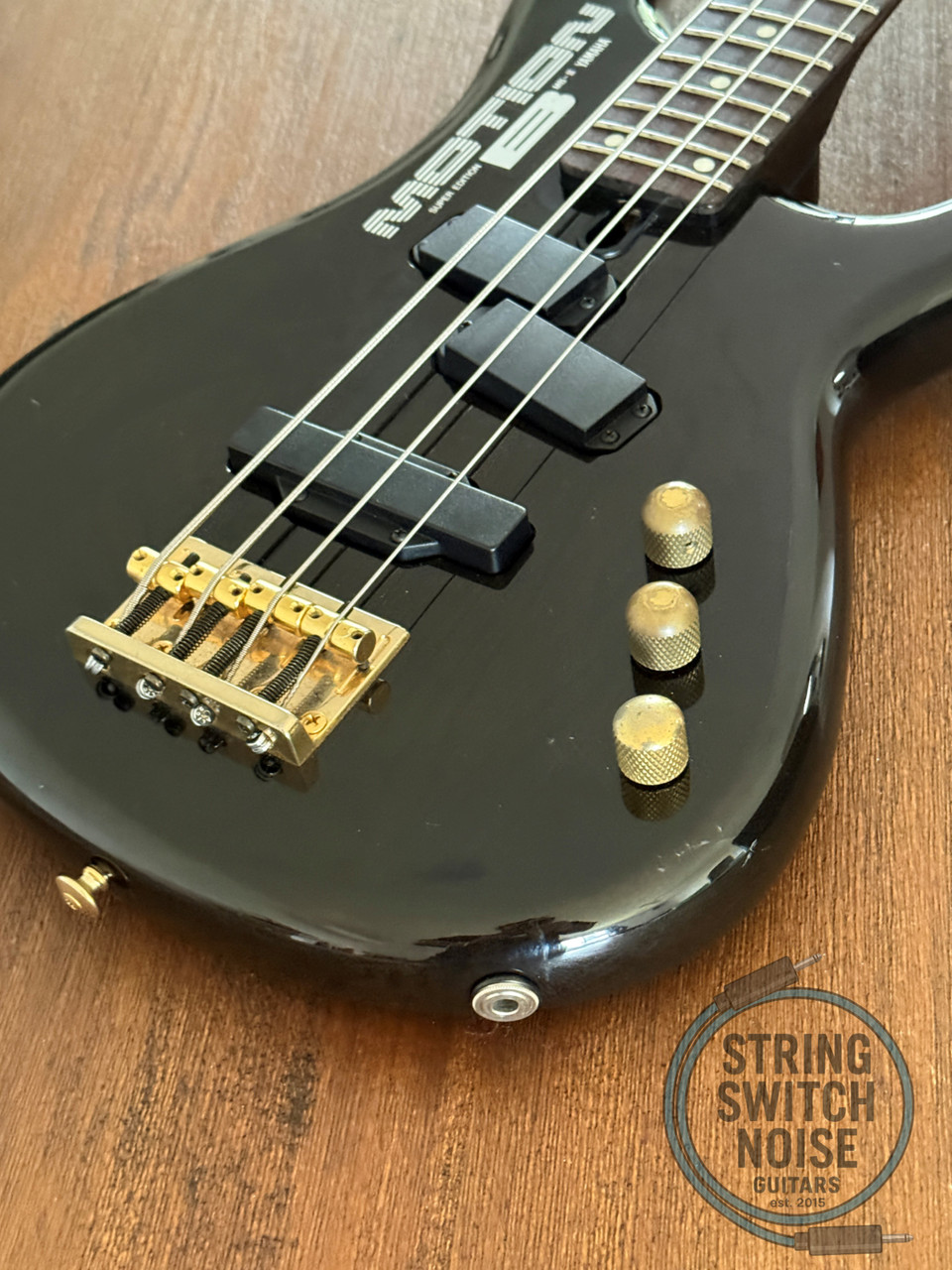 Yamaha Motion B Bass, MB III Super Edition, Tran Black, MIJ, 1989
