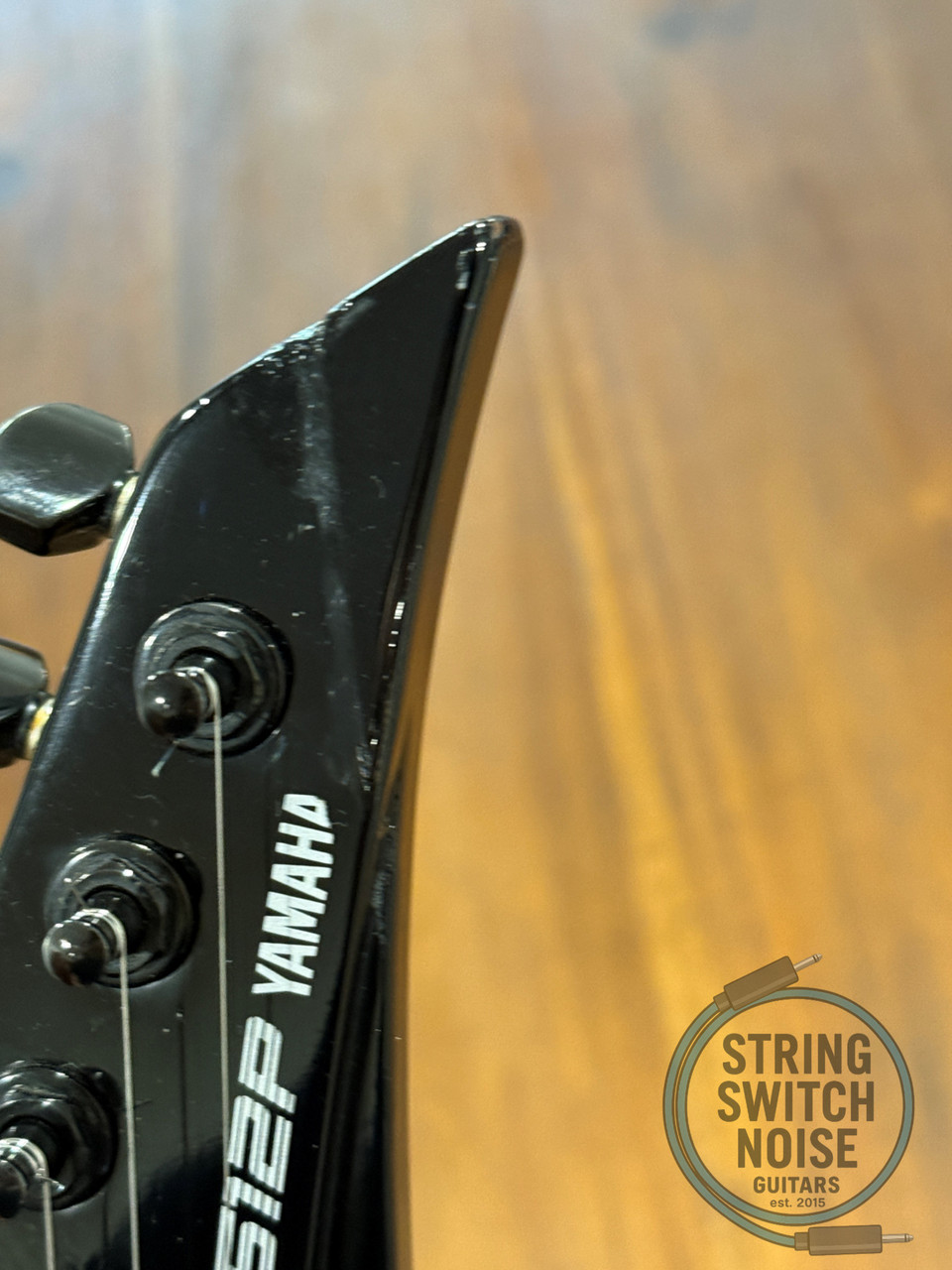 Yamaha RGX512P Guitar, Black, MIJ, 1988, The “SHIP” serial model