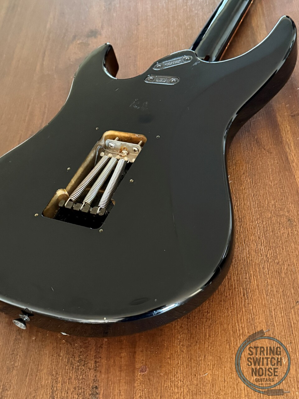 Yamaha RGX512P Guitar, Black, MIJ, 1988, The “SHIP” serial model