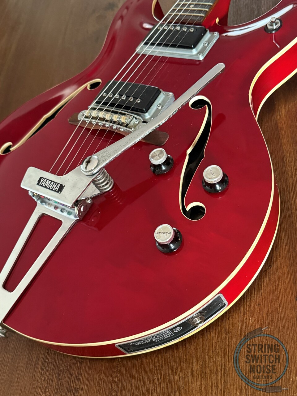 Yamaha, Hollow Body, SA30T, Vintage 1968, Cherry Red