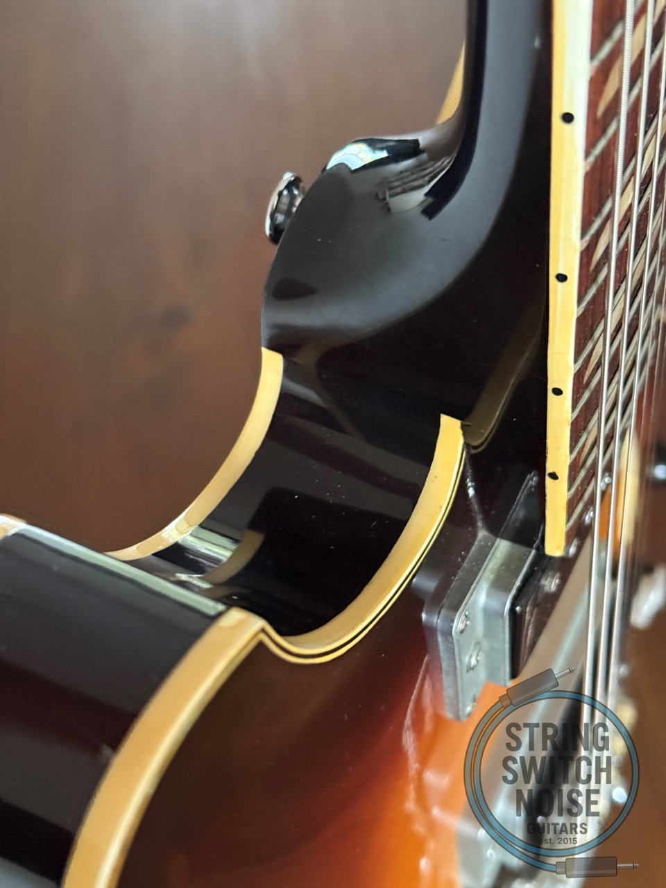 Yamaha SA50, Hollow Body Guitar, Sunburst, 1967, Made in Japan