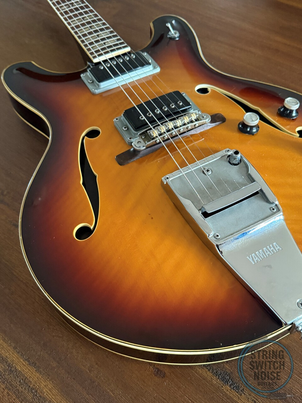 Yamaha SA50, Hollow Body Guitar, Sunburst, 1967, Made in Japan