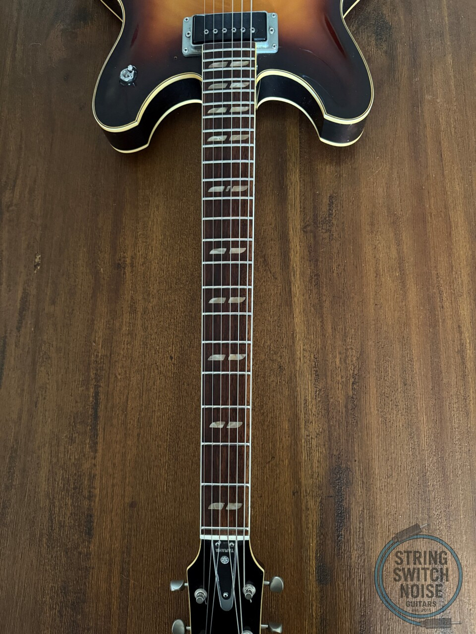 Yamaha SA50, Hollow Body Guitar, Sunburst, 1967, Made in Japan