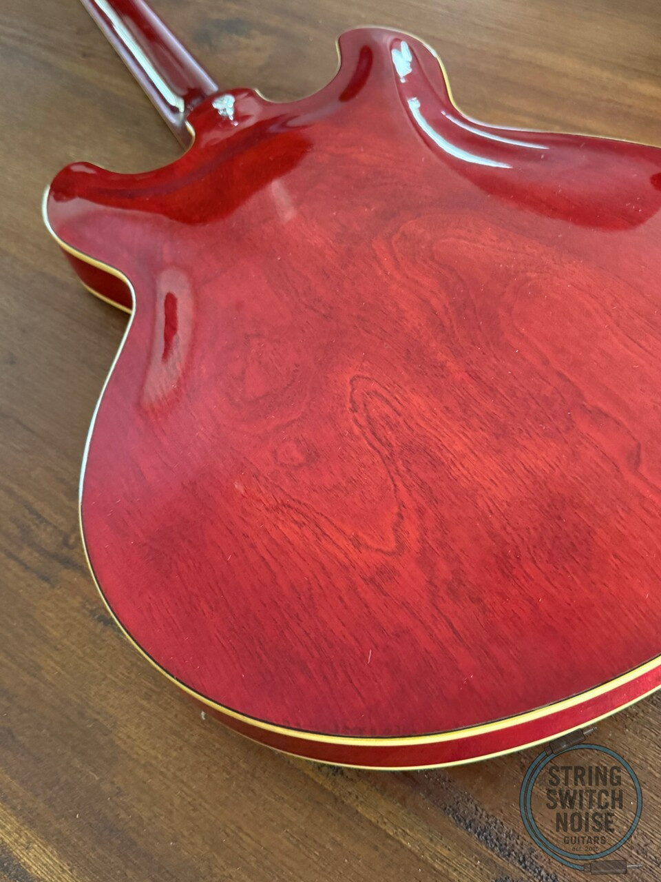 Yamaha SA700, “335” Guitar, 1977, Persimmon Red, 1ST YEAR PRODUCTION