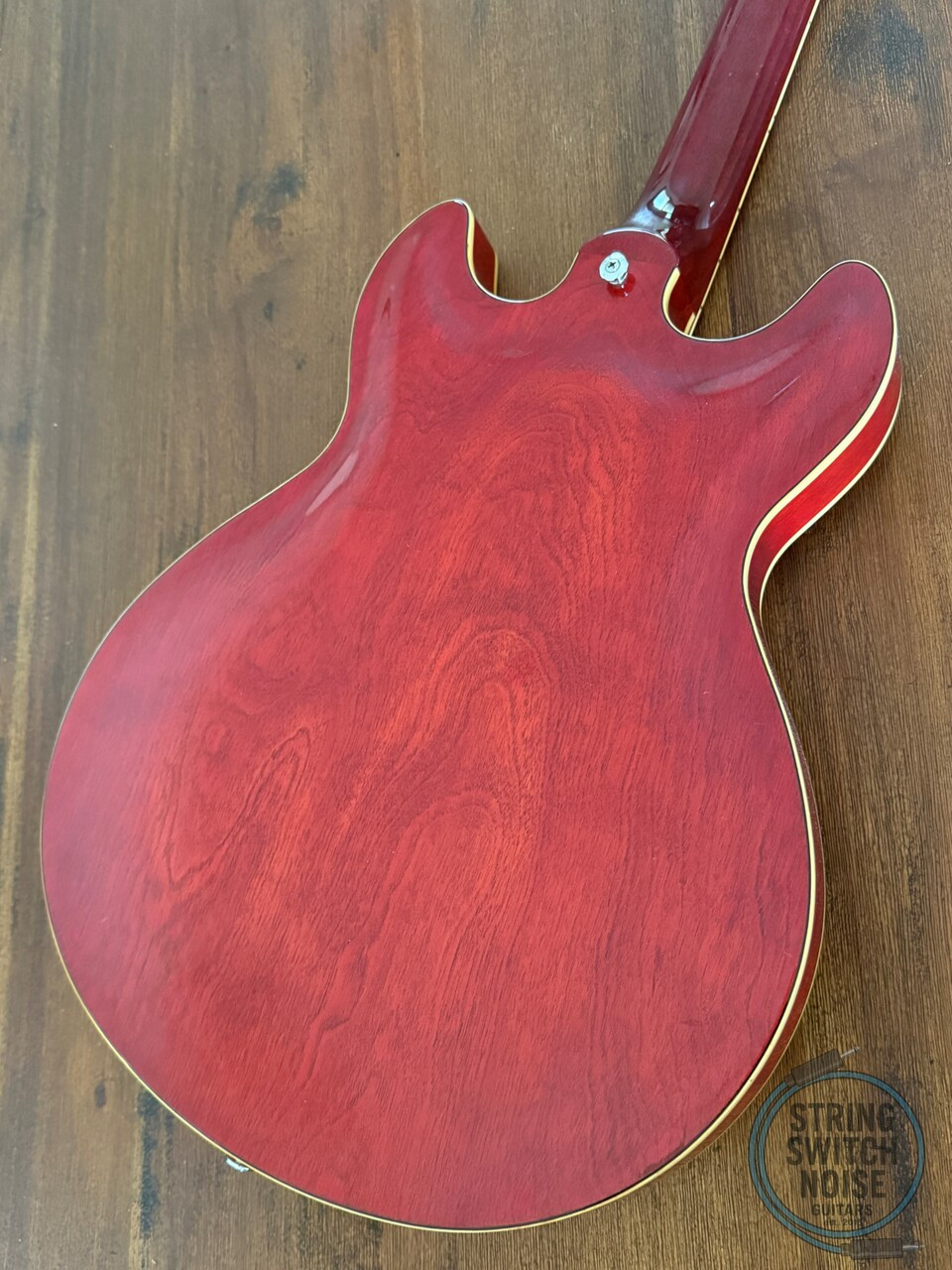 Yamaha SA700, “335” Guitar, 1977, Persimmon Red, 1ST YEAR PRODUCTION
