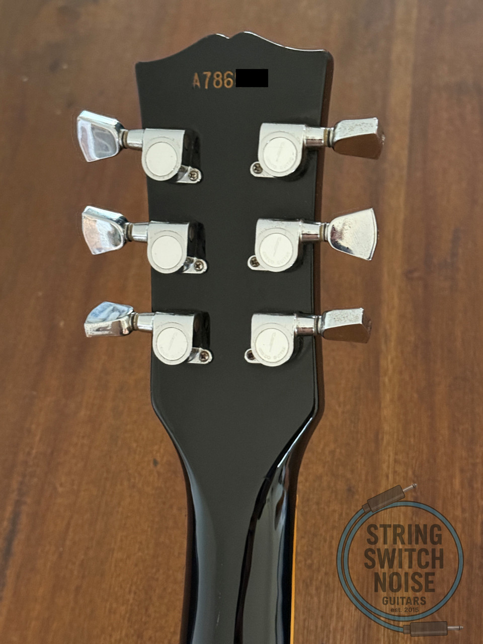 Greco Les Paul Guitar, Ebony (Black), MIJ, 1978 Vintage, EG500