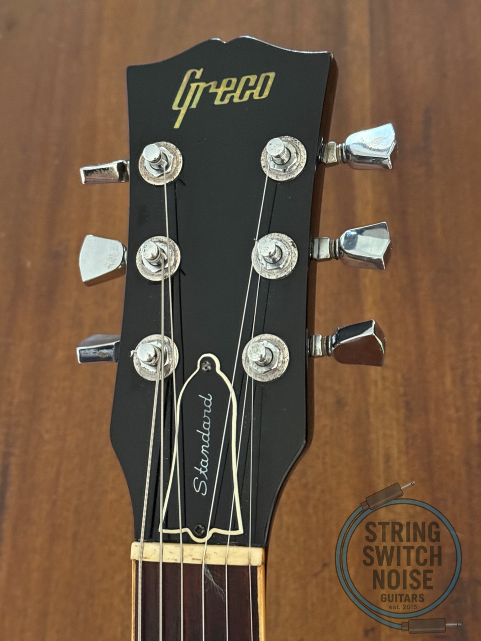 Greco Les Paul Guitar, Ebony (Black), MIJ, 1978 Vintage, EG500