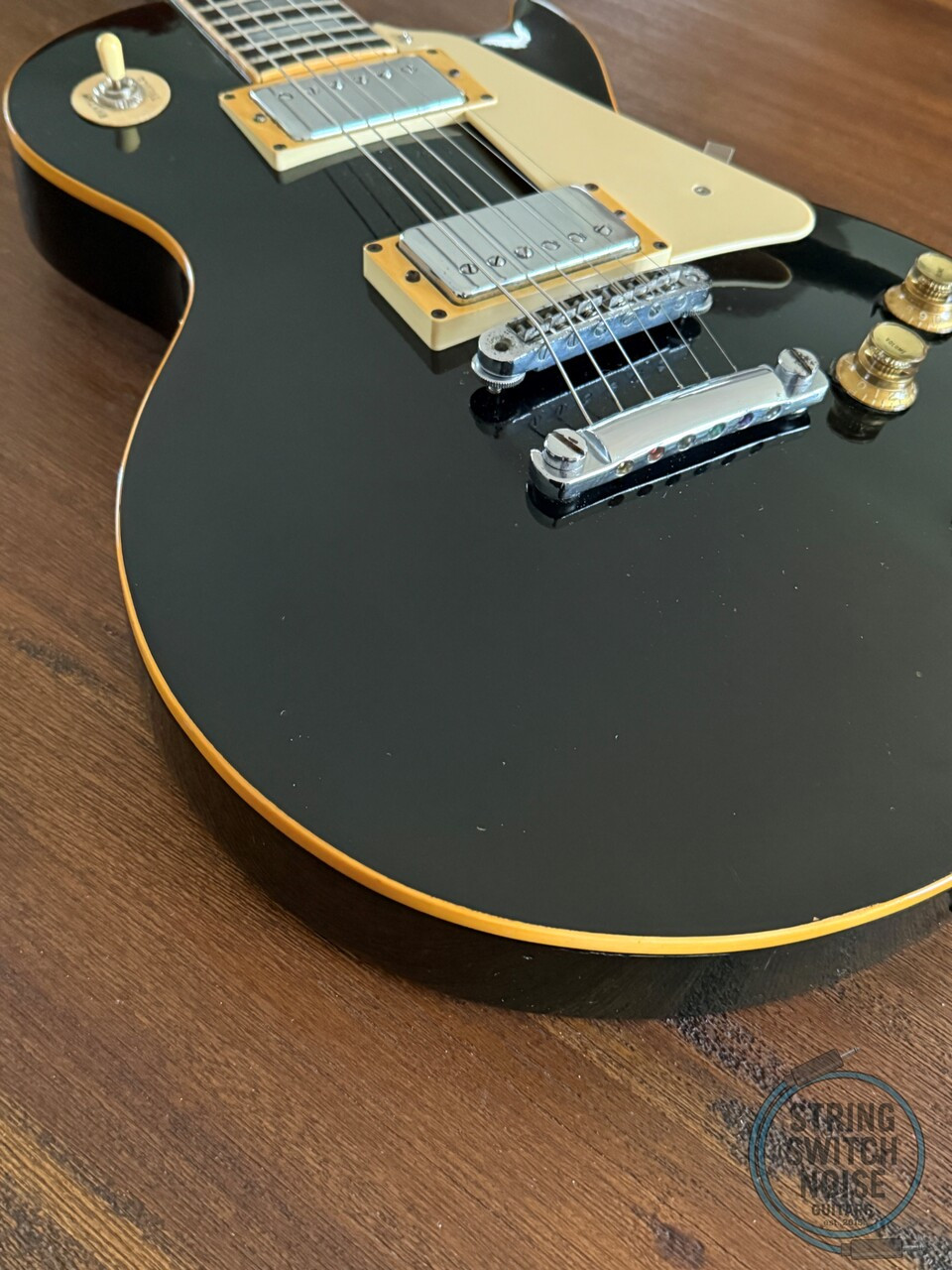 Greco Les Paul Guitar, Ebony (Black), MIJ, 1978 Vintage, EG500