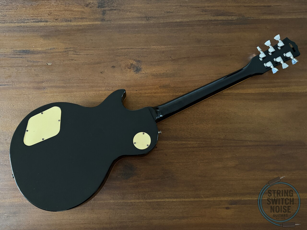 Greco Les Paul Guitar, Ebony (Black), MIJ, 1978 Vintage, EG500