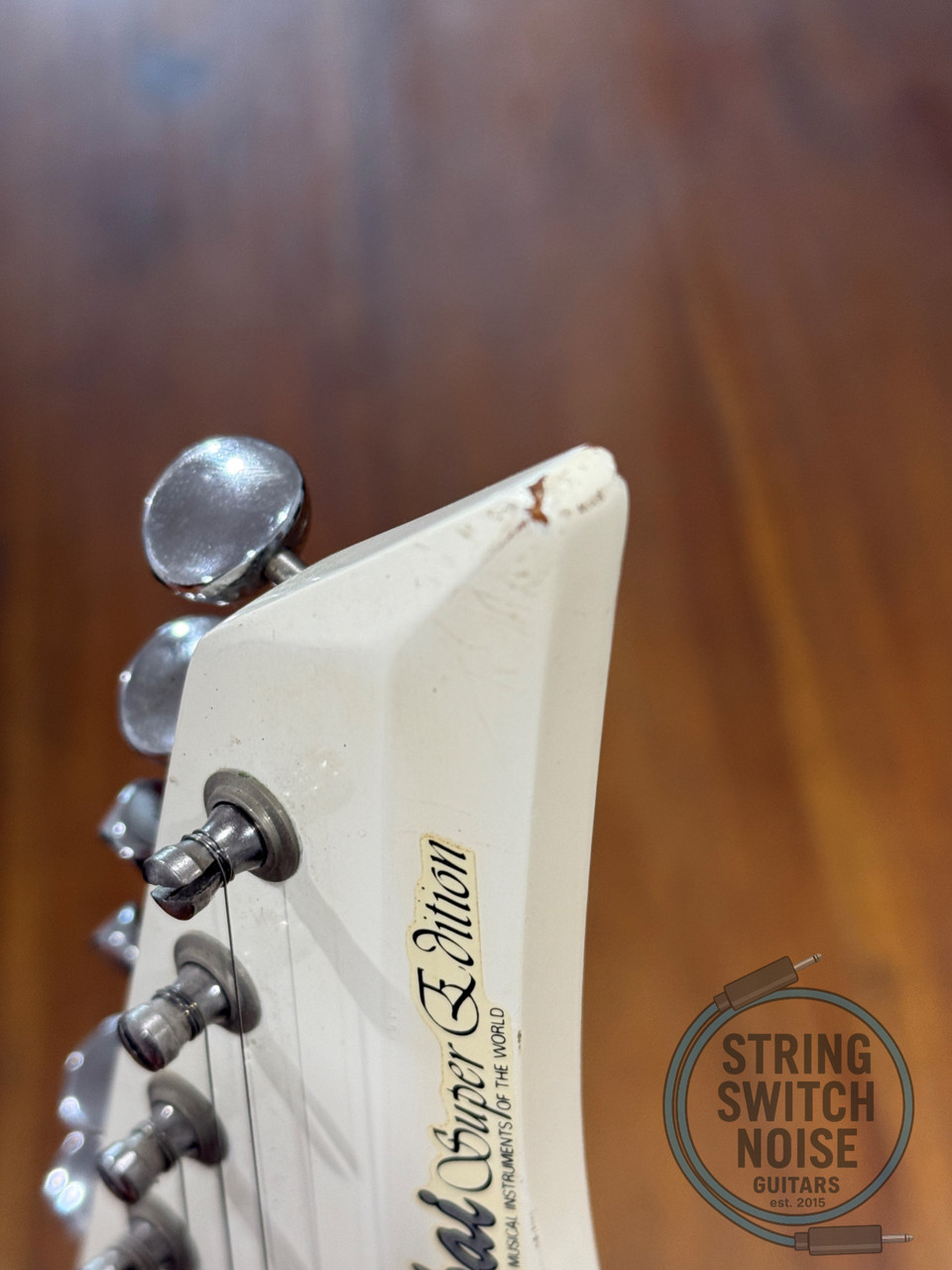 Tokai Random Star Guitar, Super Edition, White, MIJ, 1985