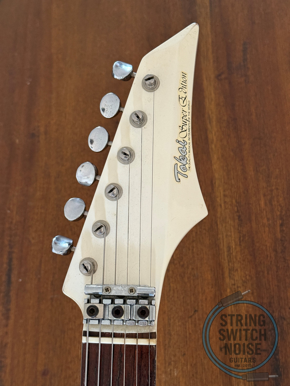 Tokai Random Star Guitar, Super Edition, White, MIJ, 1985
