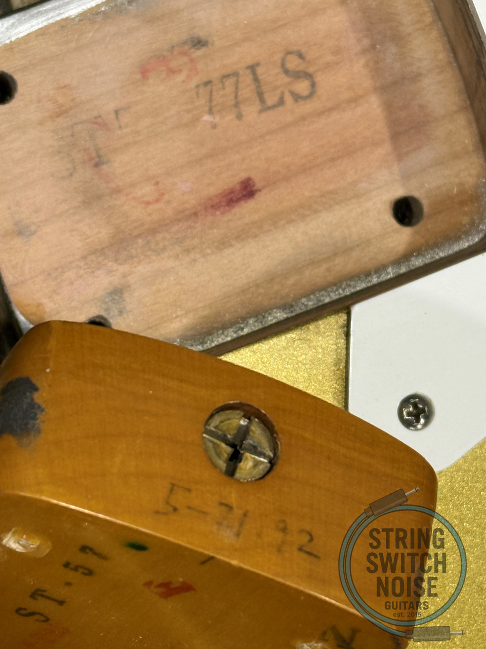 Fender Stratocaster, ’57 Lace Sensor, Shoreline Gold, 1992, ST57-77LS