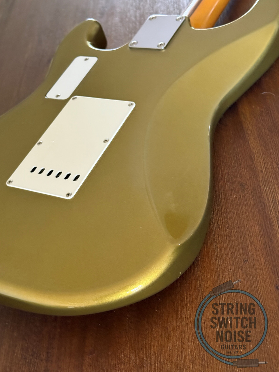 Fender Stratocaster, ’57 Lace Sensor, Shoreline Gold, 1992, ST57-77LS
