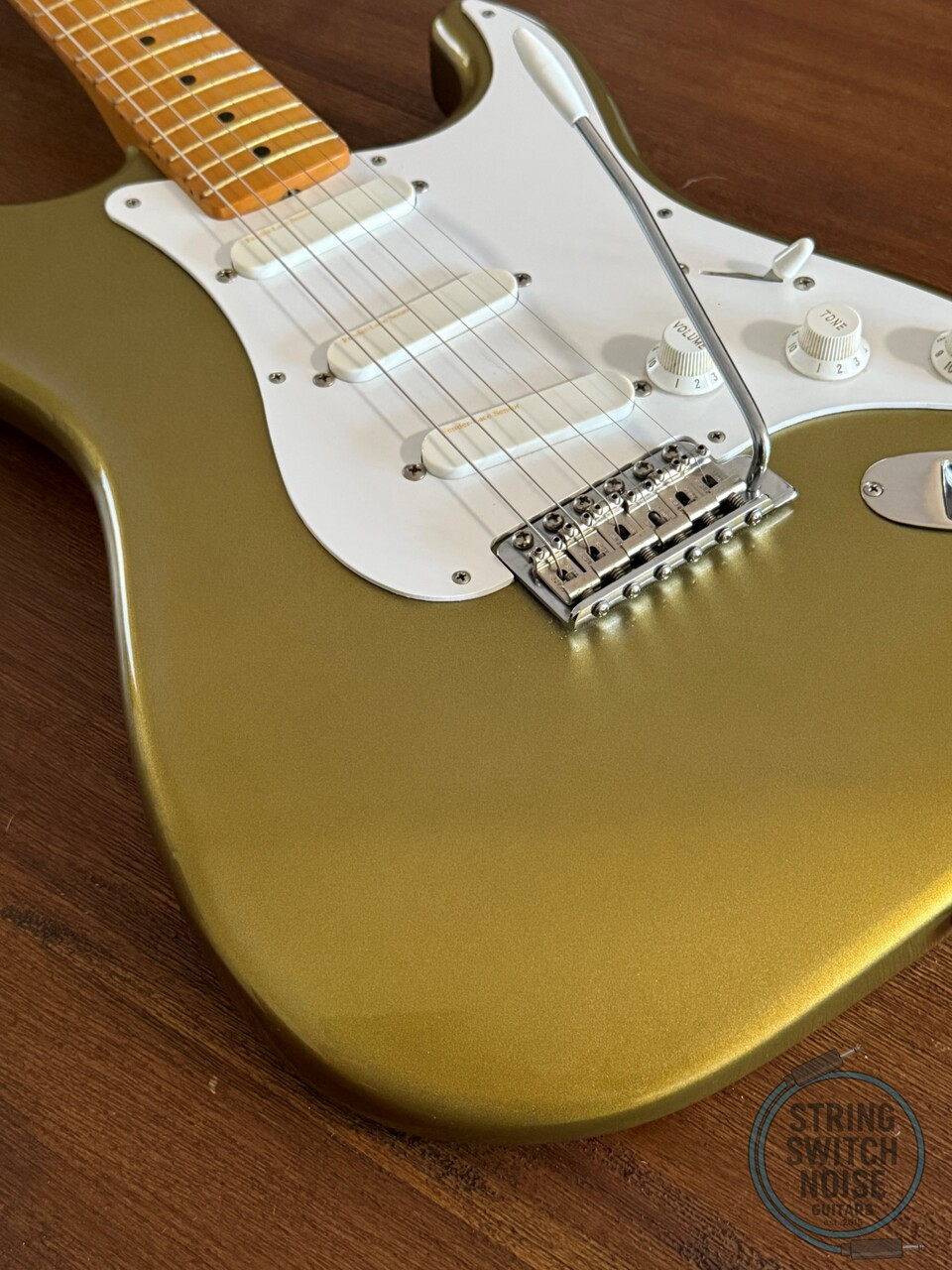 Fender Stratocaster, ’57 Lace Sensor, Shoreline Gold, 1992, ST57-77LS