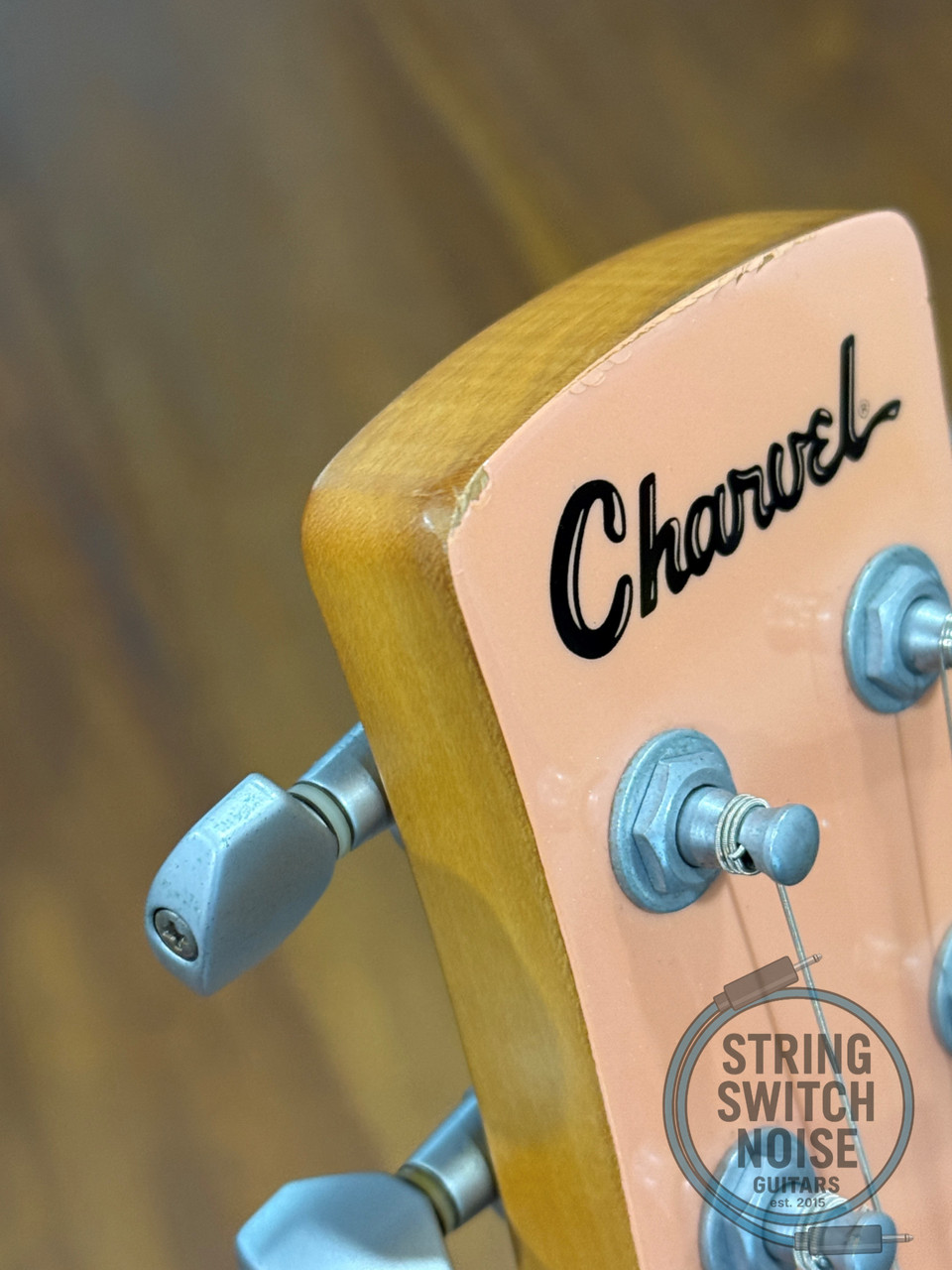 Charvel Les Paul Guitar, Refinement, Metallic Salmon Pink, MIJ
