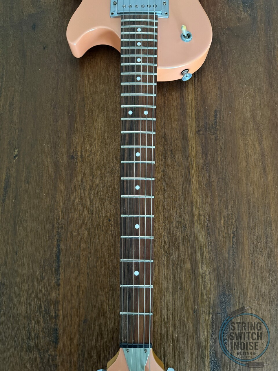 Charvel Les Paul Guitar, Refinement, Metallic Salmon Pink, MIJ