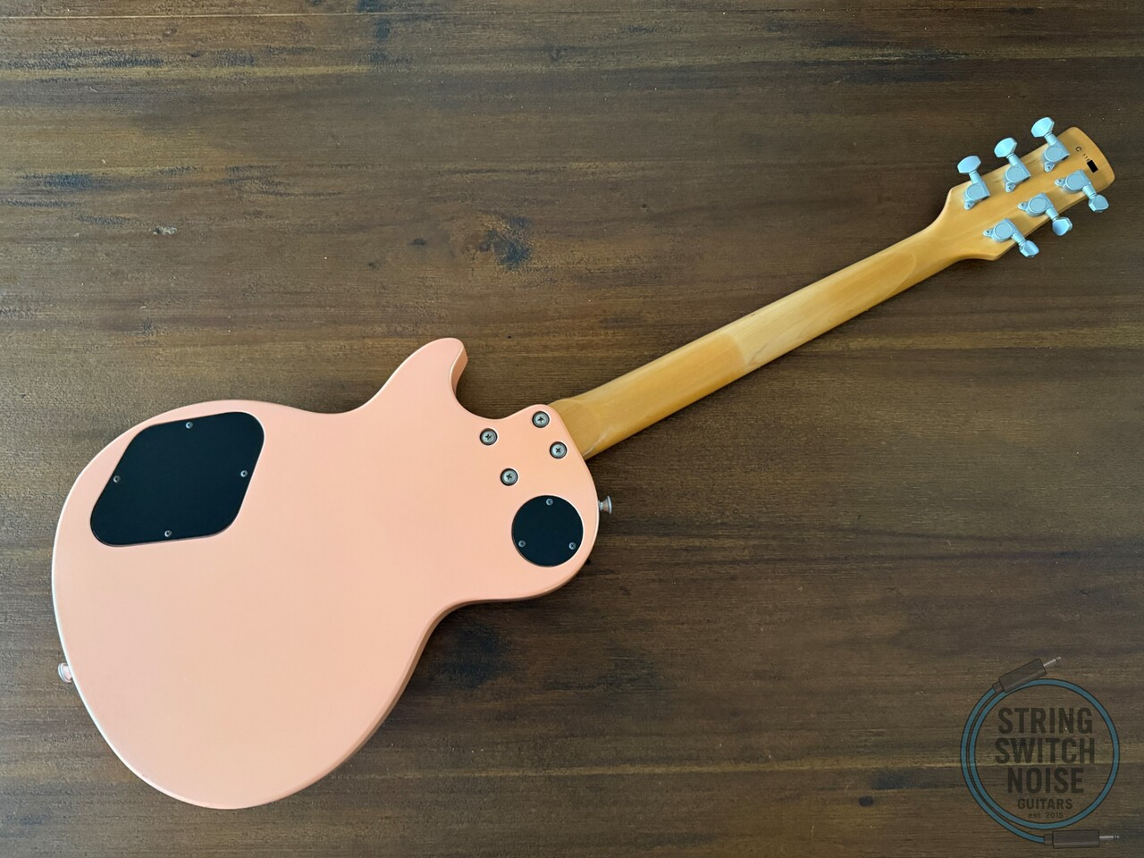 Charvel Les Paul Guitar, Refinement, Metallic Salmon Pink, MIJ 1993, R-S43
