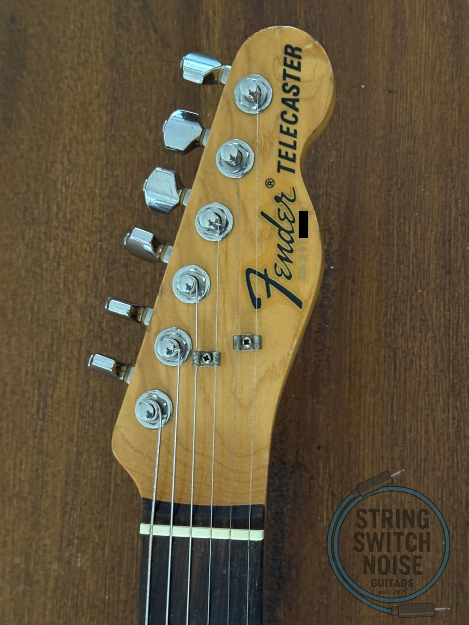 Fender Telecaster, ‘72, Black on Black, “E” Serial, 1989