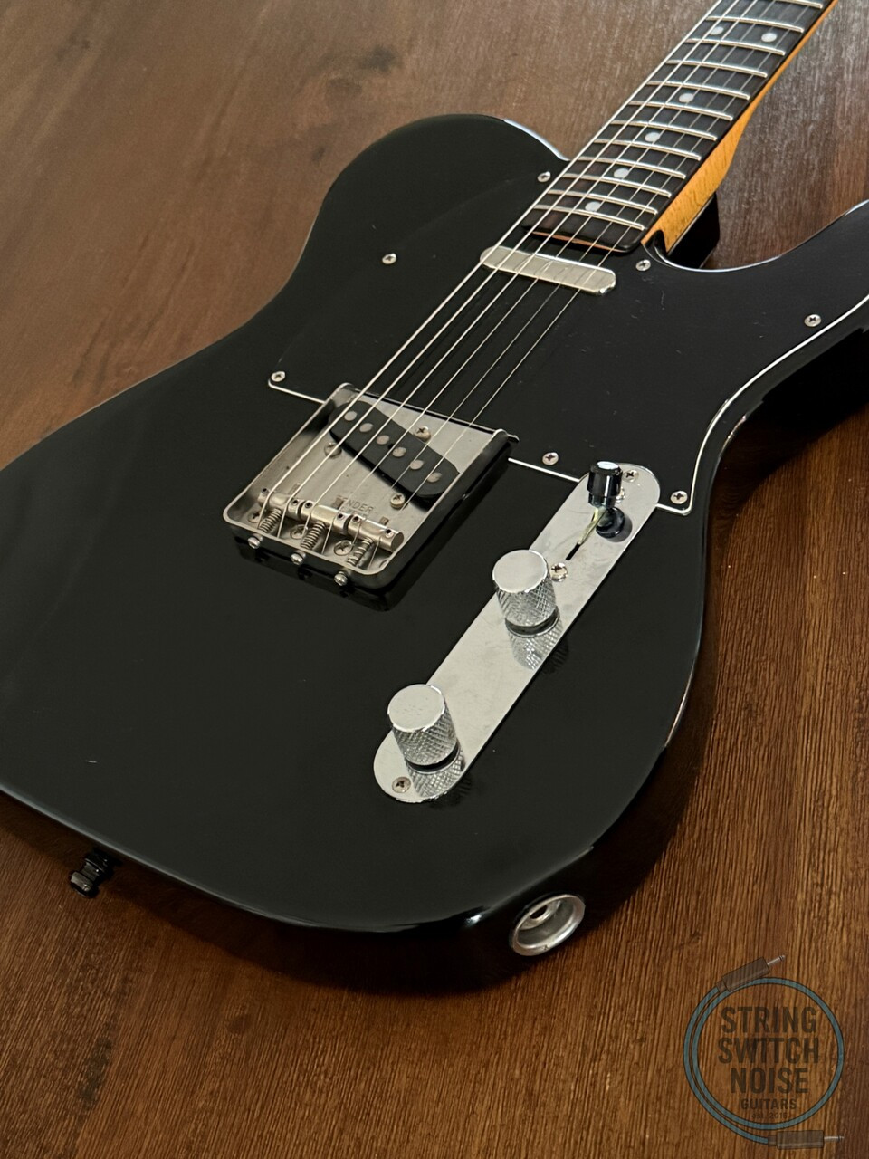 Fender Telecaster, ‘72, Black on Black, “E” Serial, 1989
