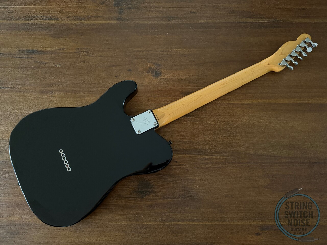 Fender Telecaster, ‘72, Black on Black, “E” Serial, 1989