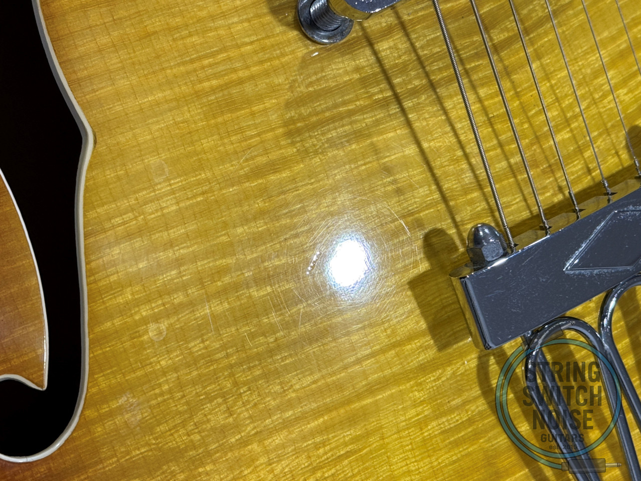 Greco “339” Guitar, SA450, MIJ 1973, Honey Burst, 2nd YEAR, OHSC