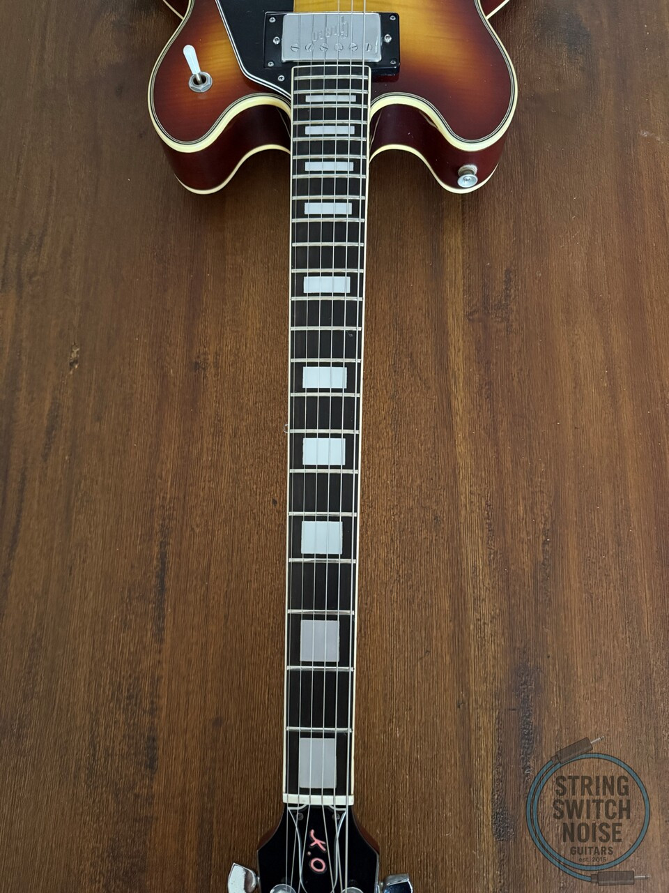 Greco “339” Guitar, SA450, MIJ 1973, Honey Burst, 2nd YEAR, OHSC