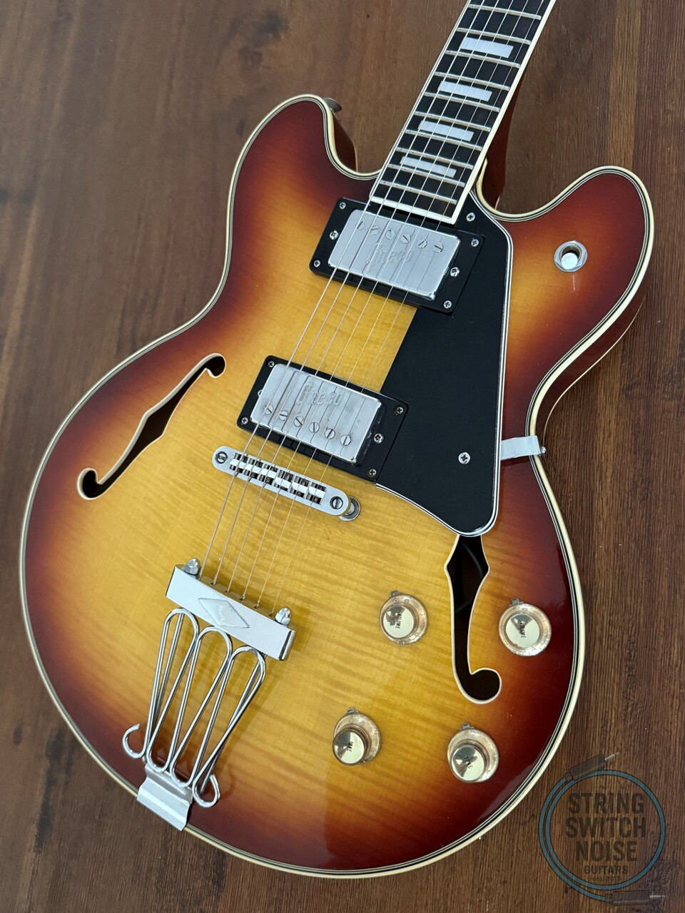 Greco “339” Guitar, SA450, MIJ 1973, Honey Burst, 2nd YEAR, OHSC