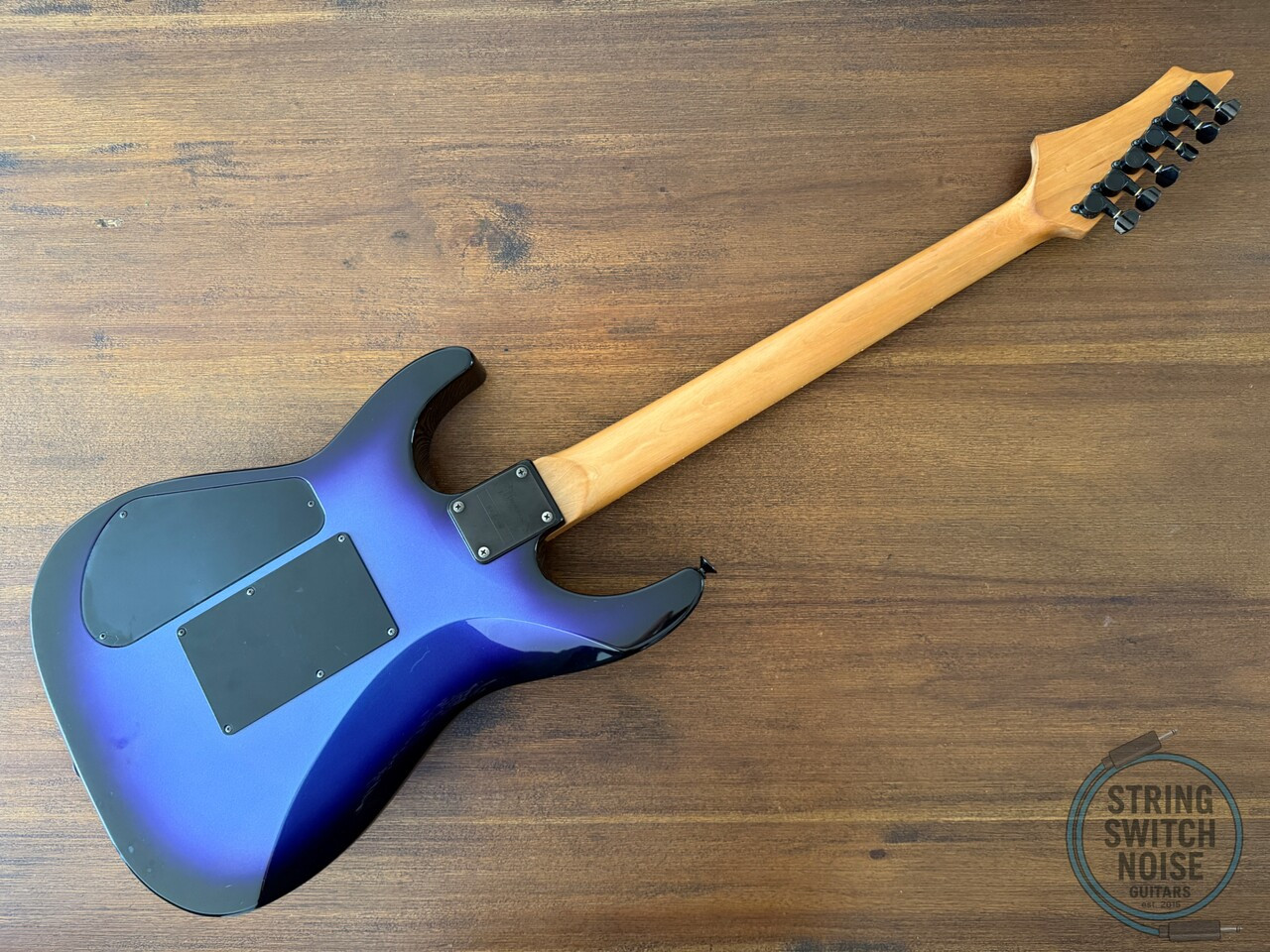 Charvel Stratocaster Guitar, By Jackson, HH, Blue Purple Burst, MIJ 1992