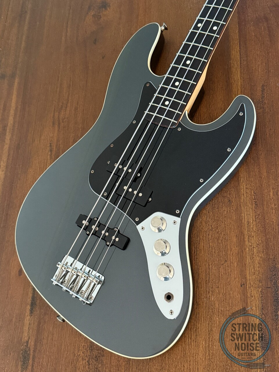 Fender Jazz Bass, Aerodyne, US Gun Metal Blue, MIJ 2016