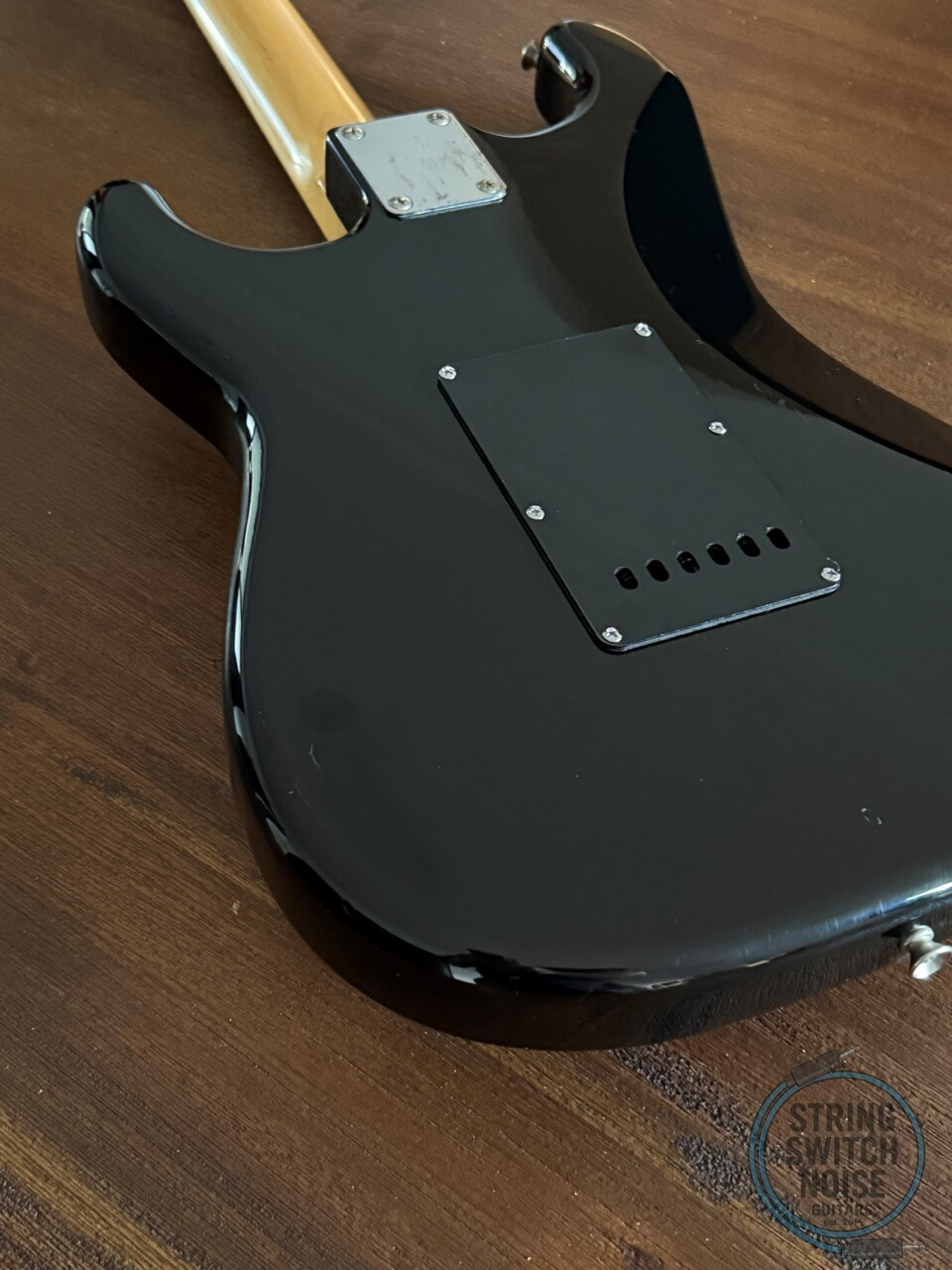 Fender Stratocaster, BOXER, ST456, HSS, Black, 1986, E Serial
