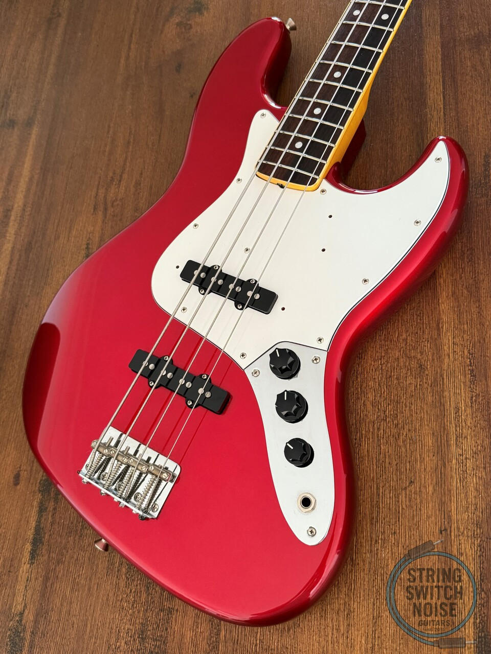 Fender Jazz Bass, RARE, '65-US Bound, Candy Red, 2004, USA Pickups