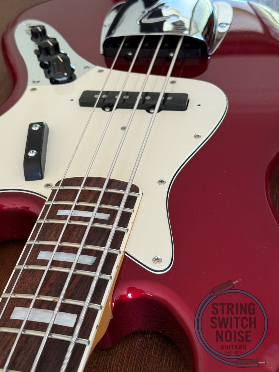 Fender Jazz Bass, RARE, ’75-US Bound, Old Candy, 2004, USA Pickups, Hard Case