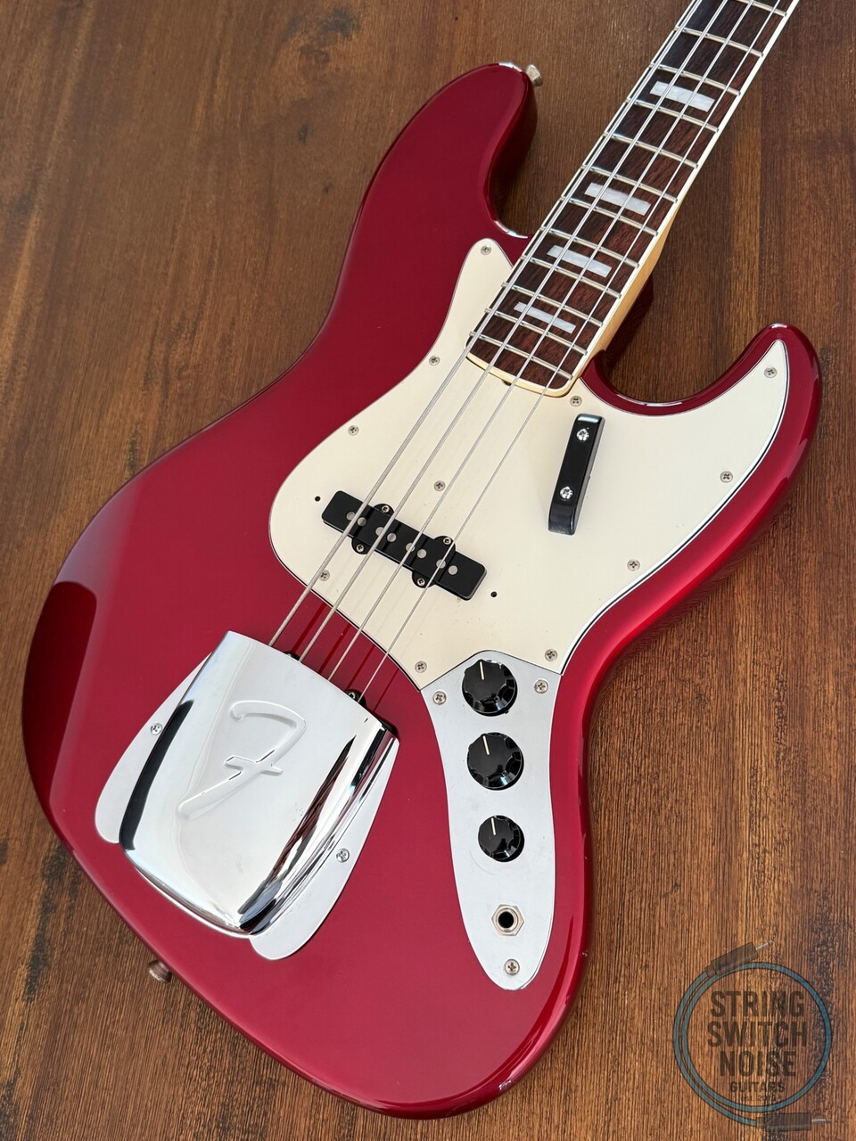 Fender Jazz Bass, RARE, ’75-US Bound, Old Candy, 2004, USA Pickups, Hard Case