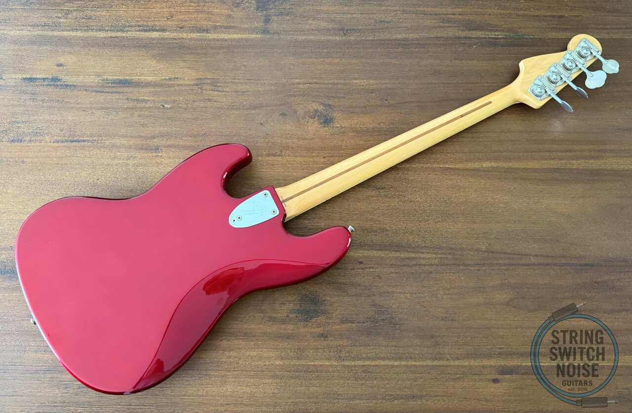 Fender Jazz Bass, RARE, ’75-US Bound, Old Candy, 2004, USA Pickups, Hard Case