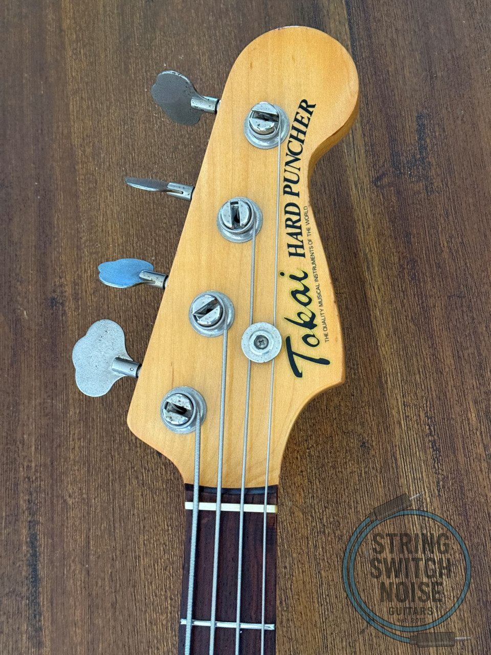 Tokai Precision Bass, 1981 vintage, MIJ, Black, PB40 Hard Puncher