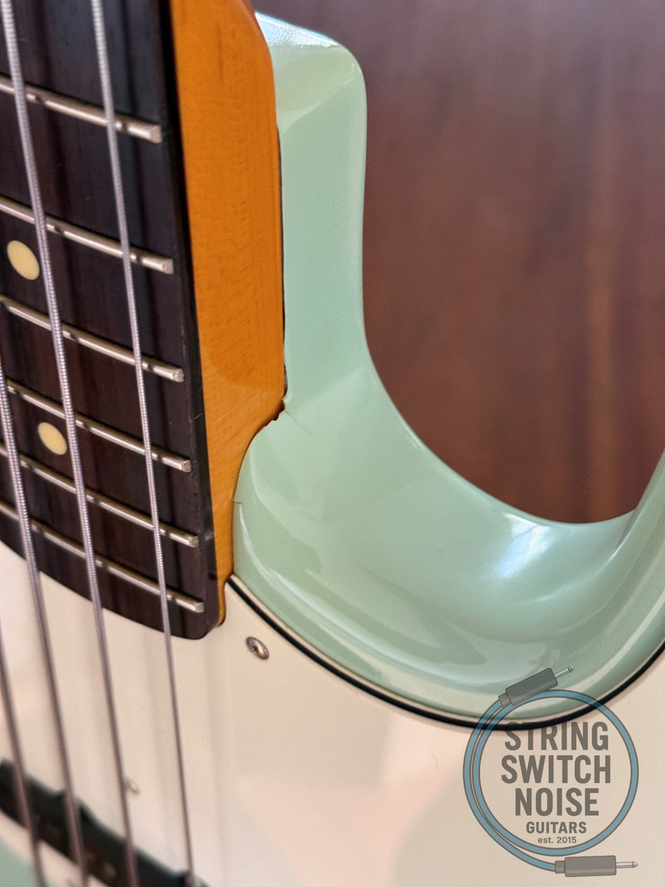 Edwards Jazz Bass, Surf Green, 2006, MIJ, E-JB-87R LT