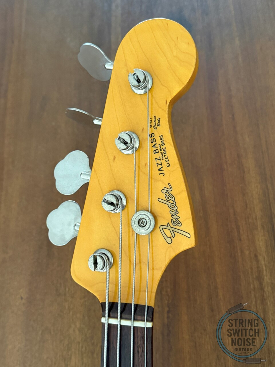Fender Jazz Bass, ‘62, Three Tone Sunburst, 2004, Schaller Drop D